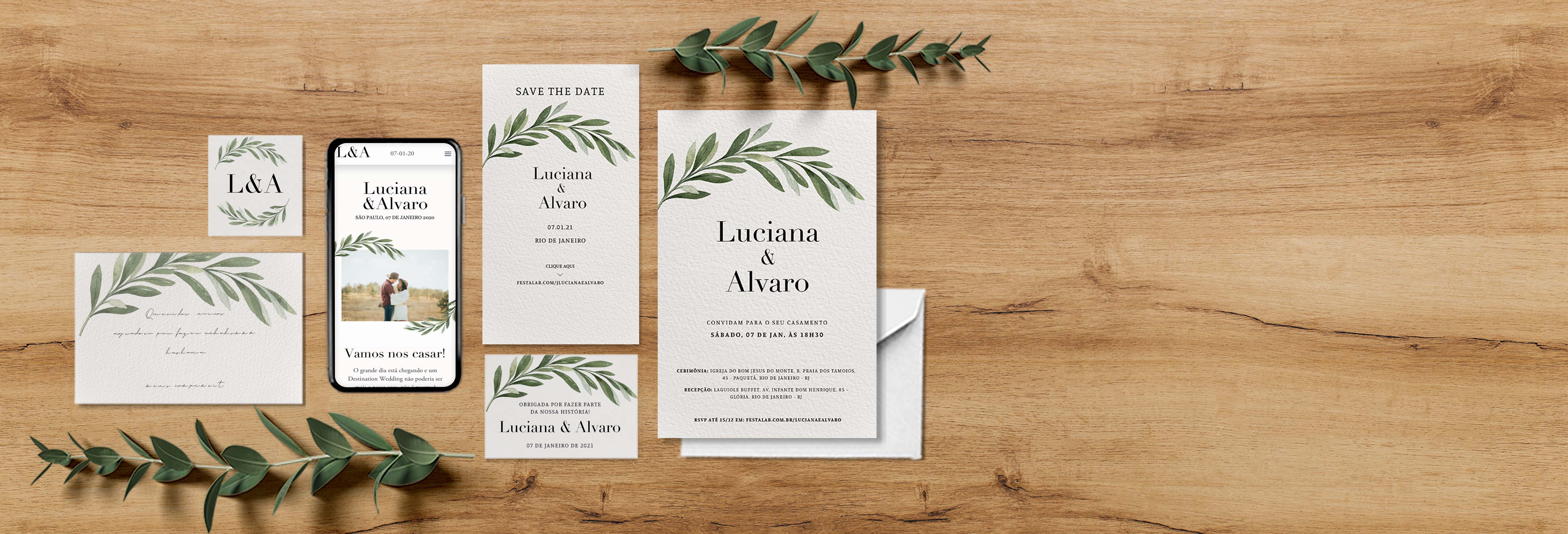 Identidade visual personalizada