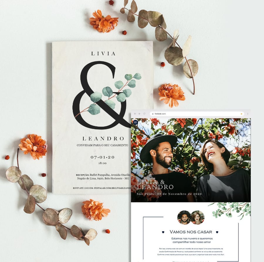 Como fazer convite de casamento