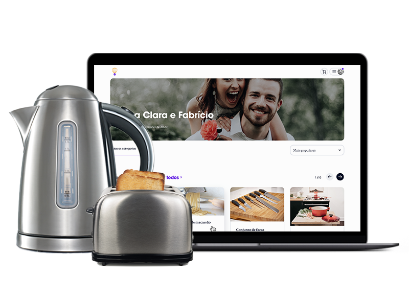 Como funciona a lista de casamento da Joliz