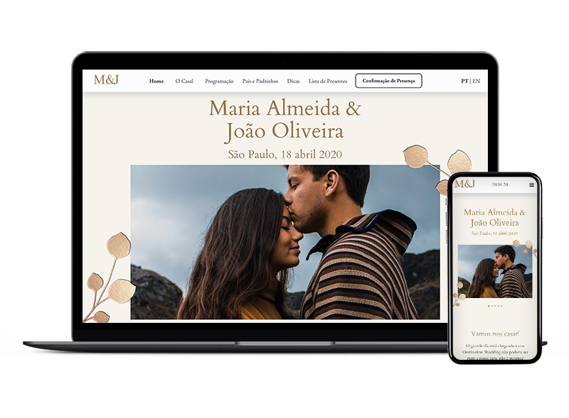 Para que serve um site de casamento?