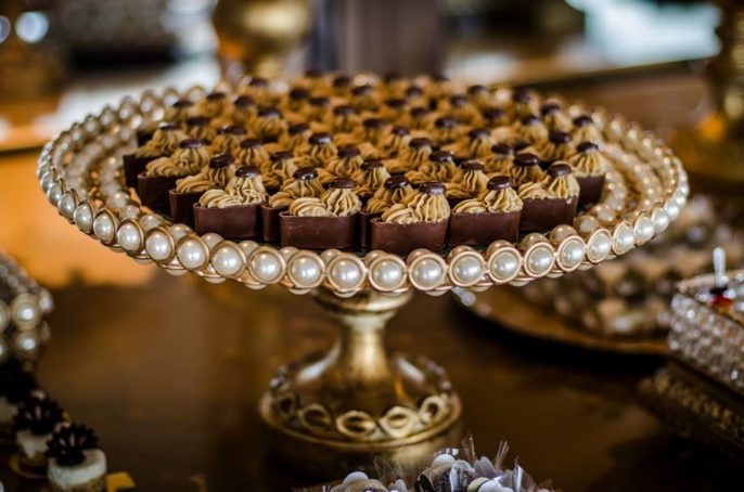 A mesa de doces é um espaço que a maioria dos convidados ama.