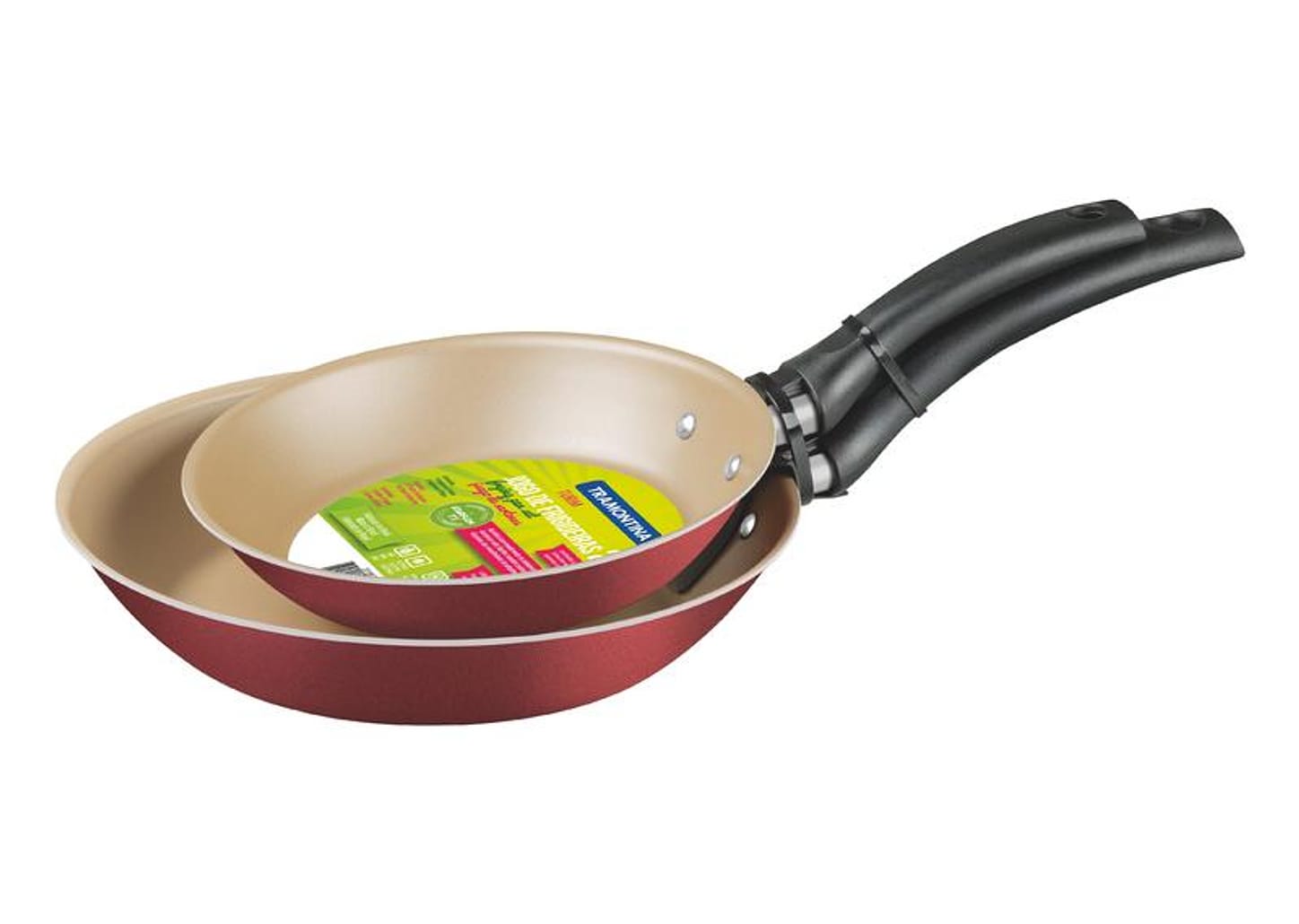 Jogo Frigideiras Alumínio 2 Peças Turim Tramontina