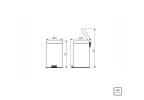 Lixeira Inox com Pedal Tramontina Brasil 3 L