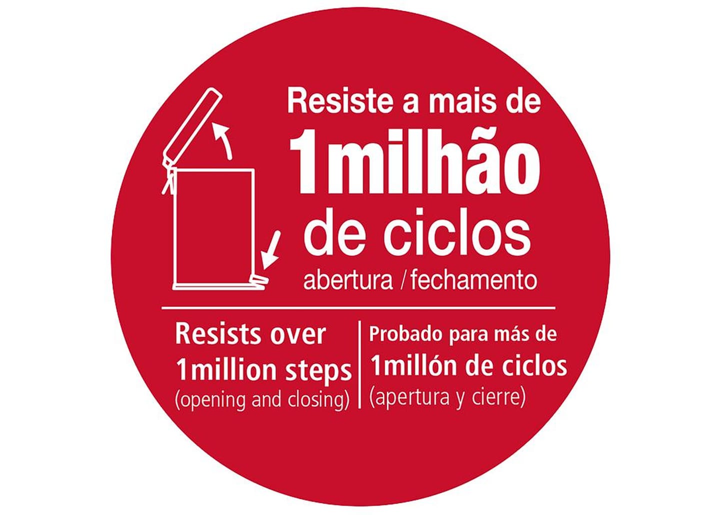 Lixeira Inox com Pedal Tramontina Brasil 3 L