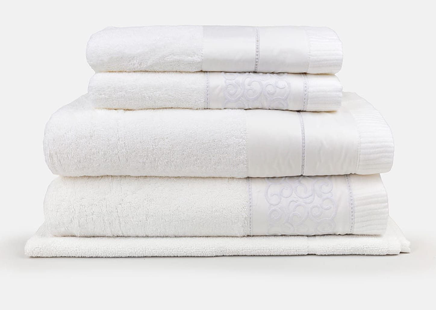 Jogo de Banho 5 Peças Splendor Branco