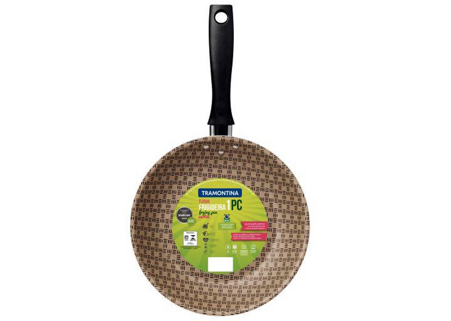 Frigideira Turim em Alumínio Vermelho 24 cm Tramontina