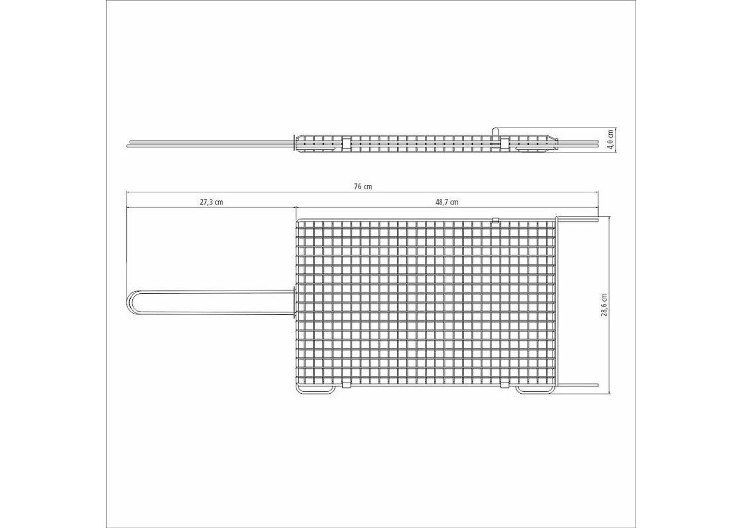Grelha Churrasco Tramontina
