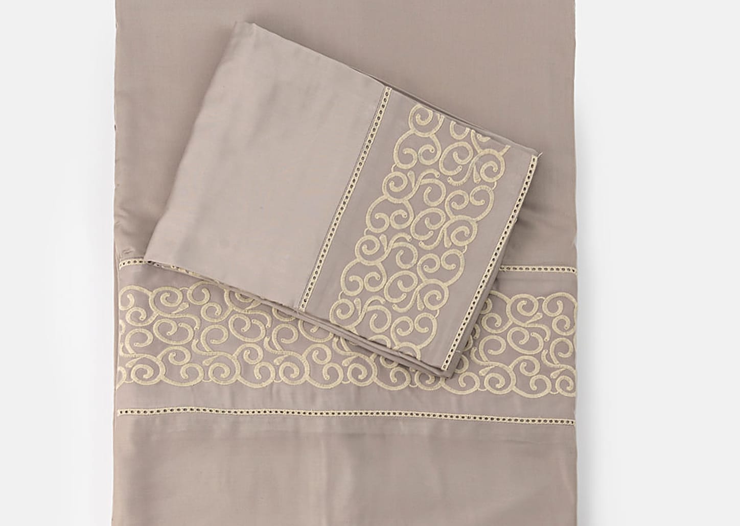 Jogo de Cama Splendor Areia Solteiro