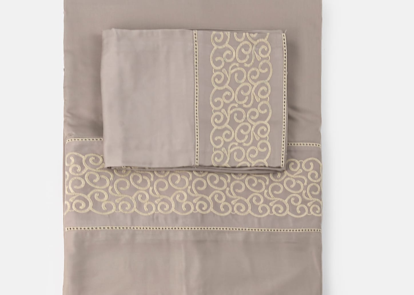 Jogo de Cama Splendor Areia Solteiro