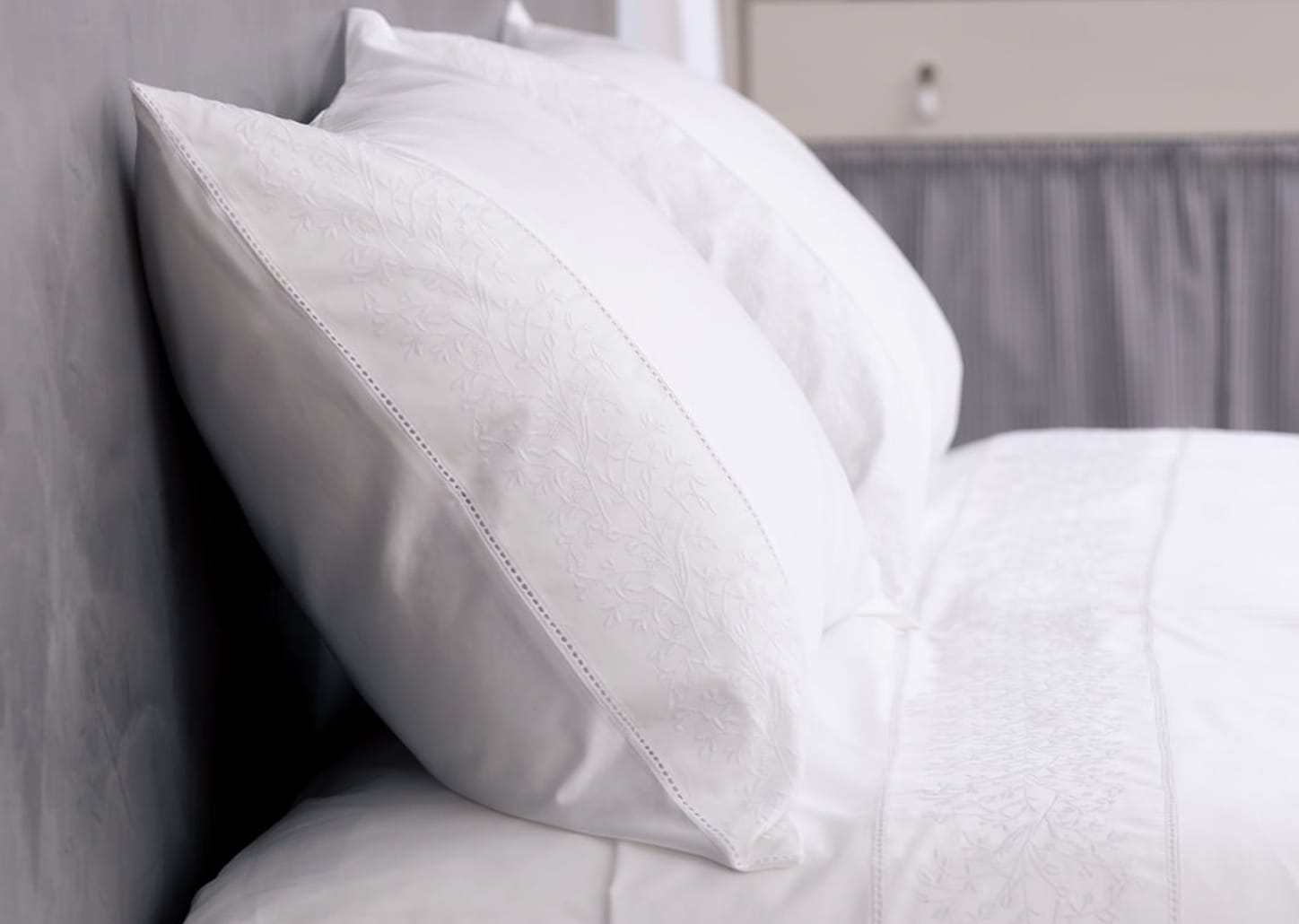 Jogo de Cama Muguet Blanc Solteiro