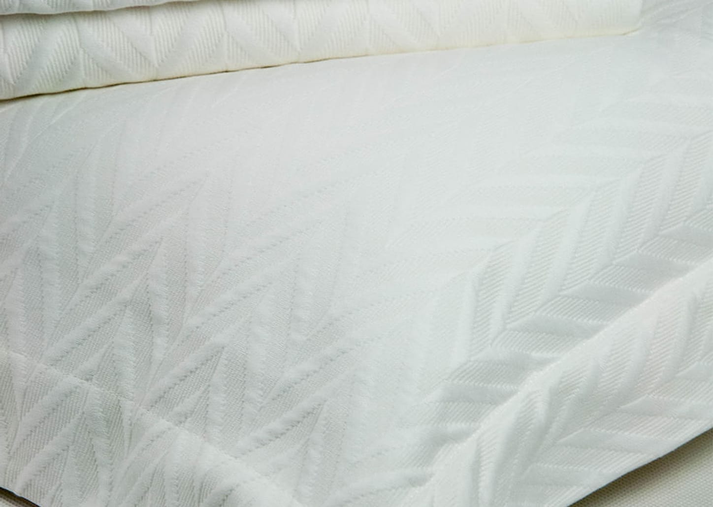 Colcha Cotton Spina Branca - Queen