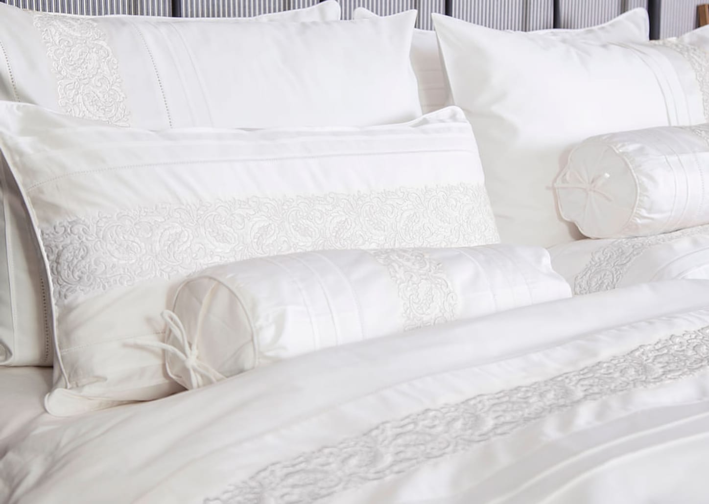 Capa de Duvet Grand Palais Branca - Queen