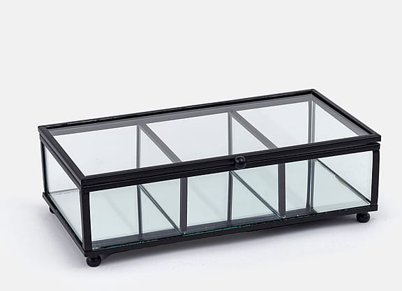 Caixa Retangular de Vidro Esparta