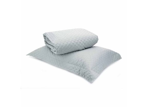 Colcha King Petit Losango Cinza