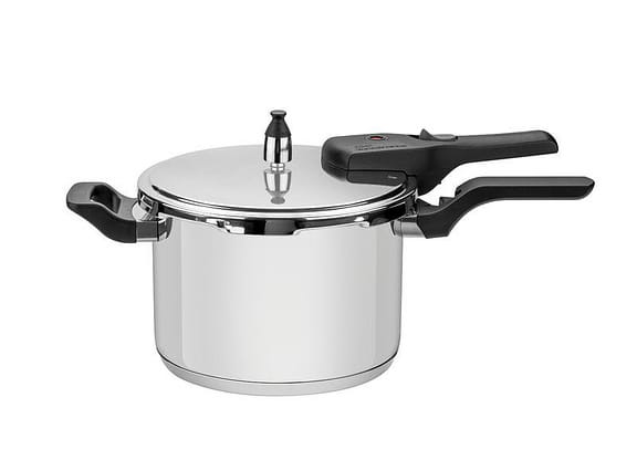 Panela de Pressão Aço Inox 4,5 litros Brava Tramontina