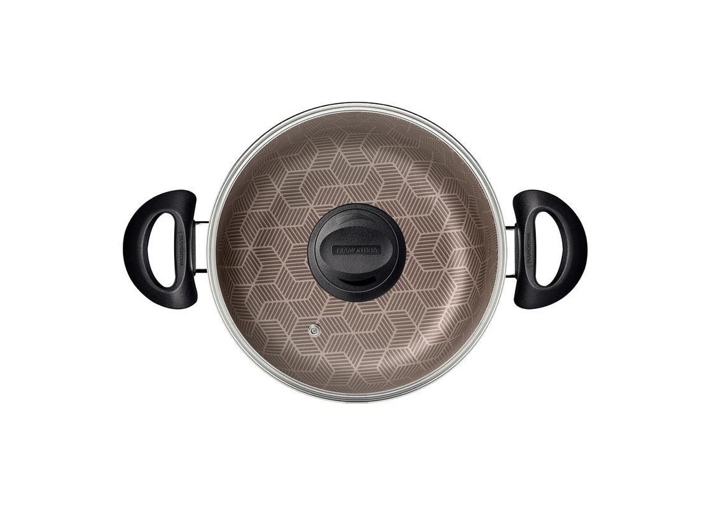 Caçarola Paris Alum. Antiad. 26cm 6,3 L Vermelho Tramontina