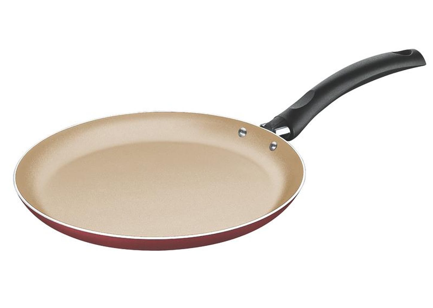 Panquequeira Alumínio 22 cm Turim Vermelha