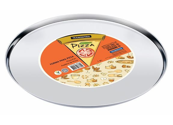 Forma Aço Inox Para Pizza Tramontina