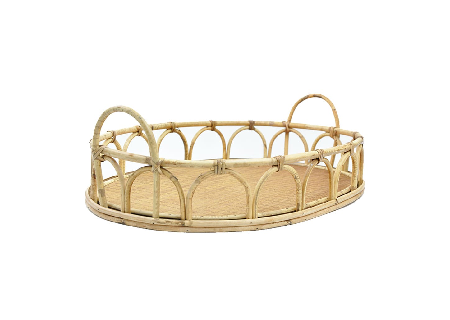 Bandeja de Rattan Nang - G