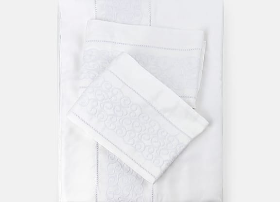 Capa de Duvet Splendor Branco Queen