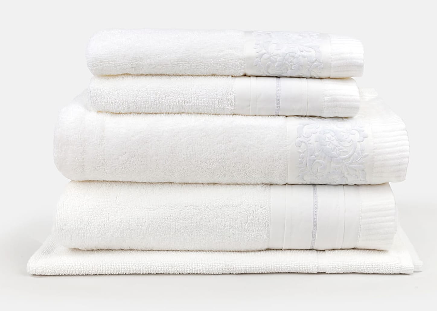 Jogo de Banho 5 Peças Gran Palais Branco