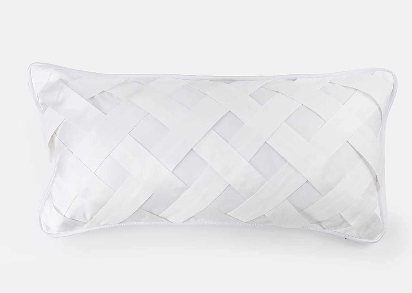 Almofada Biancheria Luxo Trançada