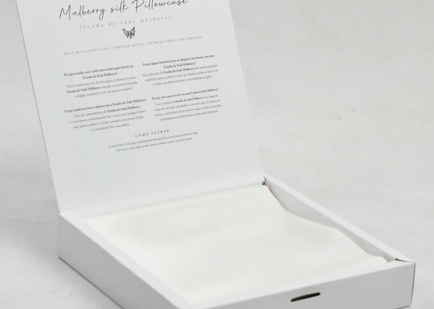 Fronha de Seda Pura Mulberry