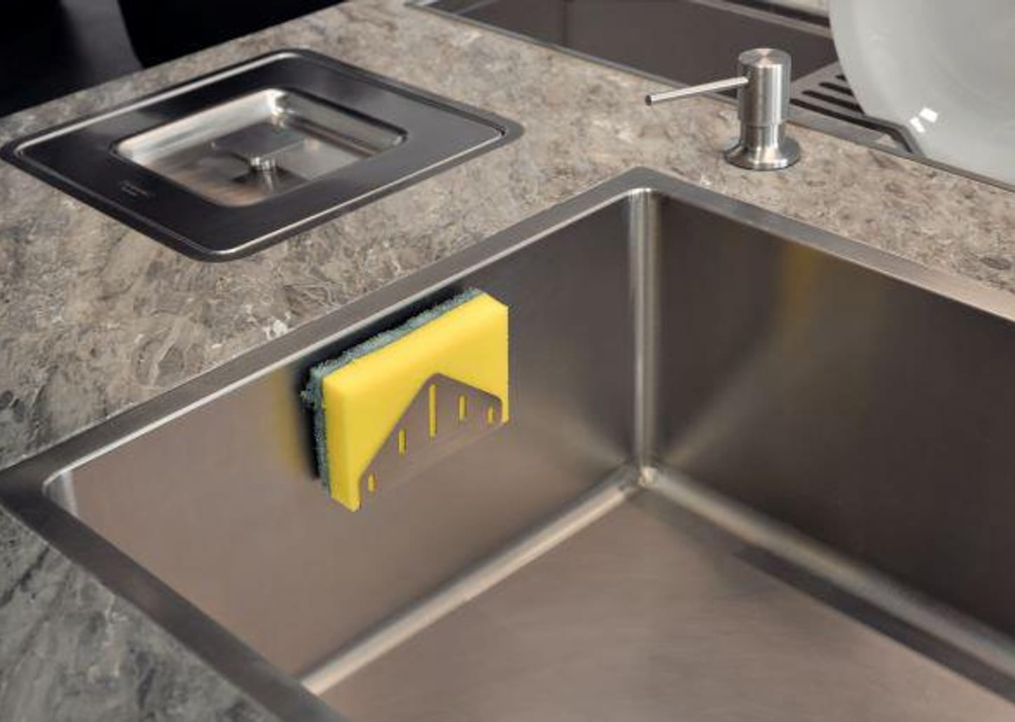 Suporte para Esponja de Lavar Louça Aço Inox Tramontina