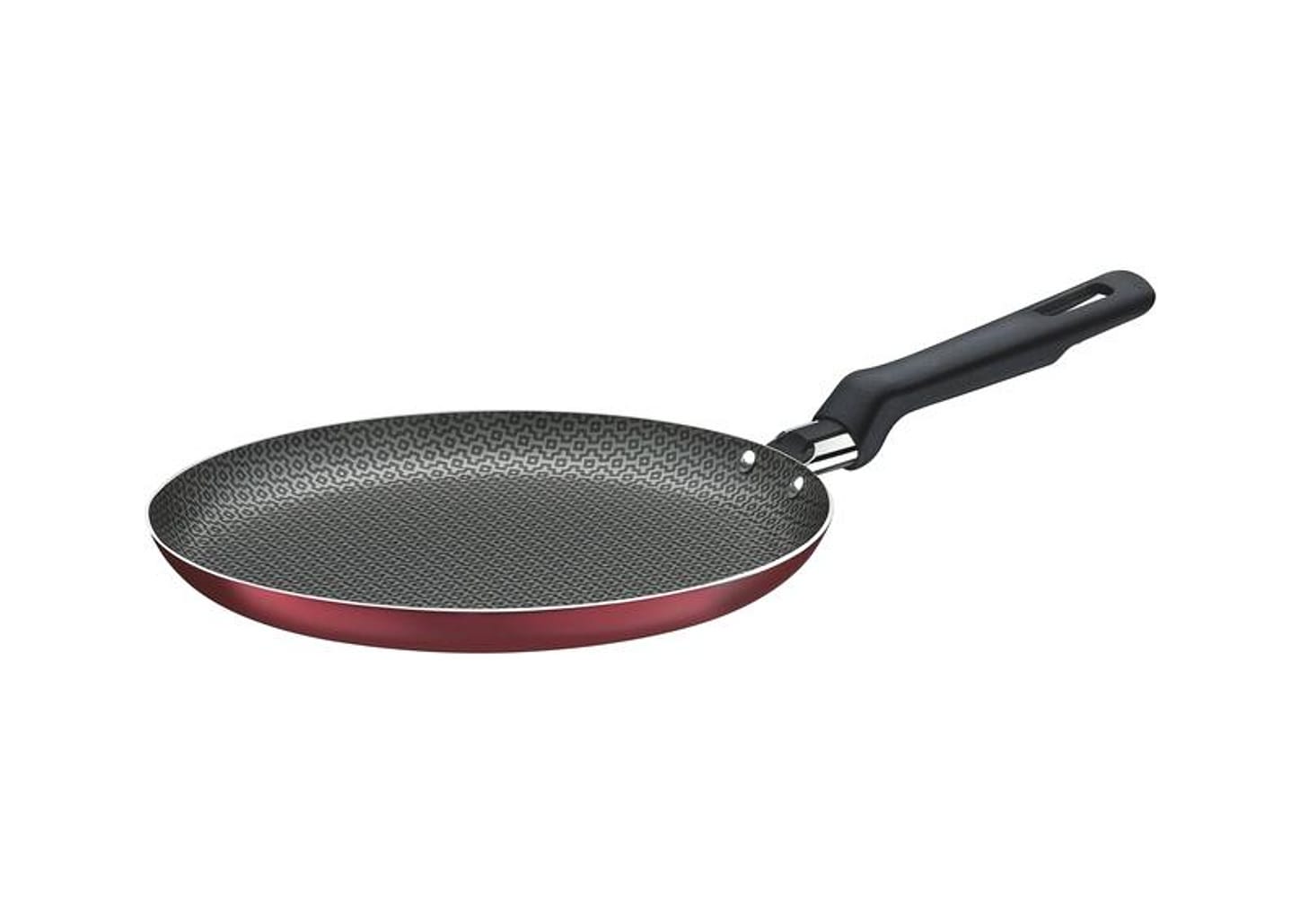 Panquequeira Alumínio 22 cm Loreto Vermelho Tramontina