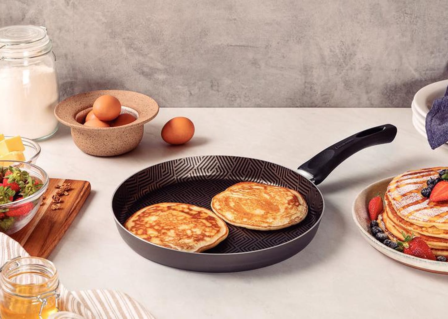 Panquequeira Paris Chumbo 28 cm Tramontina