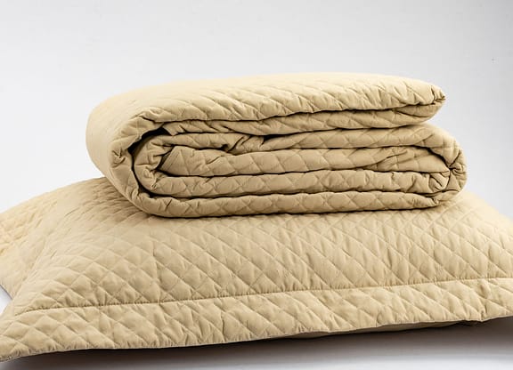 Colcha Solteiro Petit Losango Bege