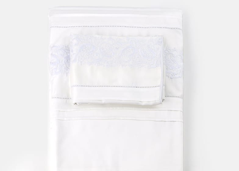 Jogo de Cama Grand Palais Branca Solteiro