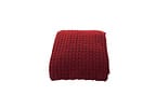 Peseira de Tricot Queimado Neville - Vermelha