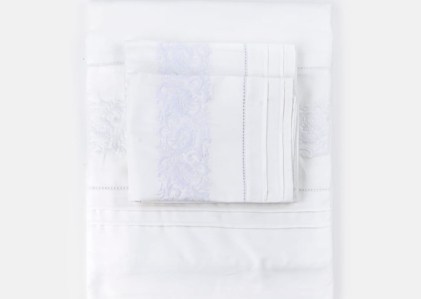 Jogo de Cama Grand Palais Branca - Queen