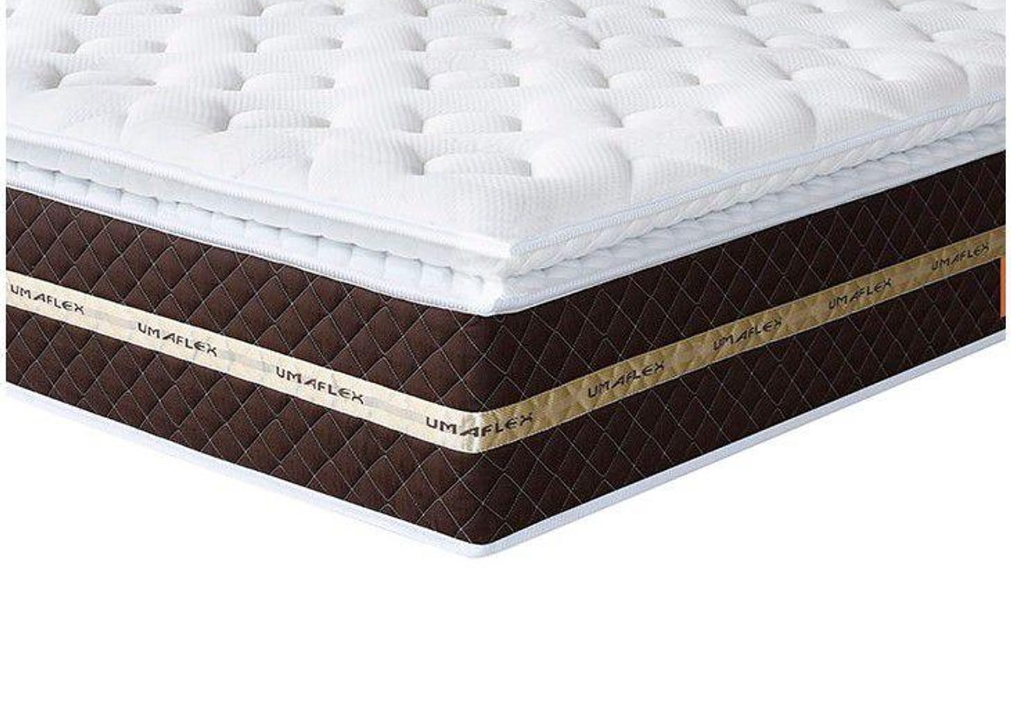 Colchão Queen Umaflex Mola Ensacada 33cm de Altura Prada