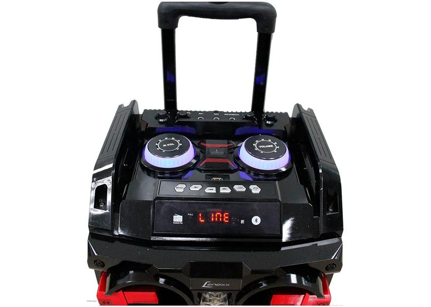 Caixa de Som Bluetooth Lenoxx CA 390 Portátil - Amplificada 500W USB