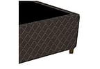 Base Cama Box Queen Gazin Bipartido 27x158x198cm Sommie Poliéster