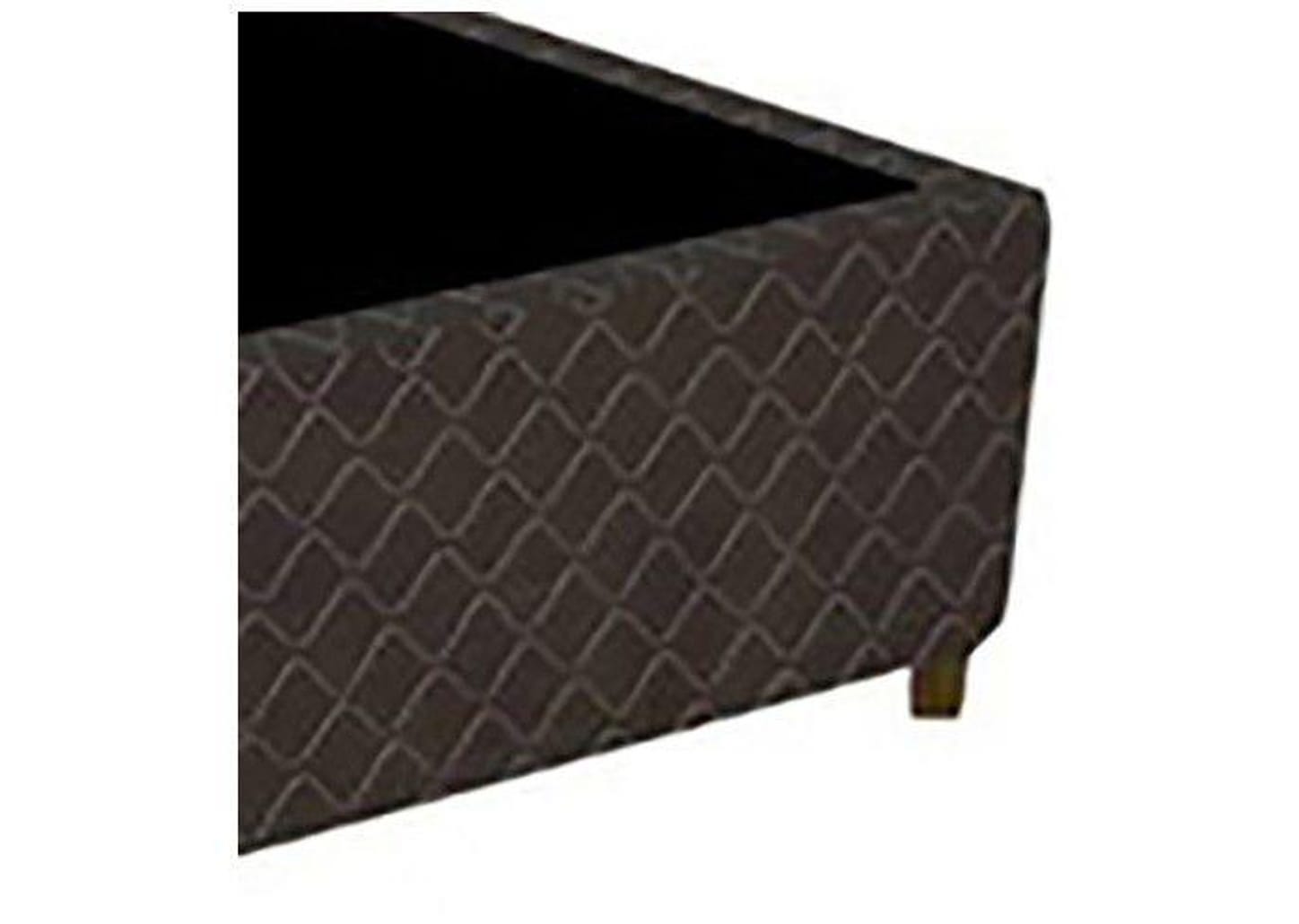 Base Cama Box Queen Gazin Bipartido 27x158x198cm Sommie Poliéster