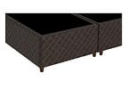 Base Cama Box Queen Gazin Bipartido 27x158x198cm Sommie Poliéster
