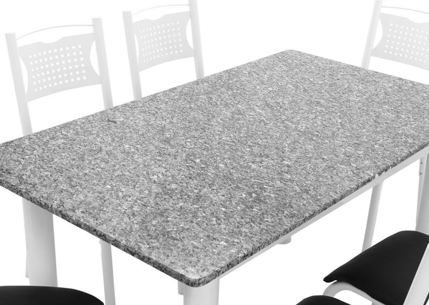 Mesa de Cozinha 6 Cadeiras Retangular - Poeme Ciplafe