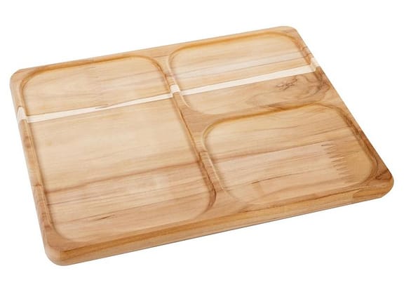 Petisqueira de Madeira Retangular - Tramontina Teca