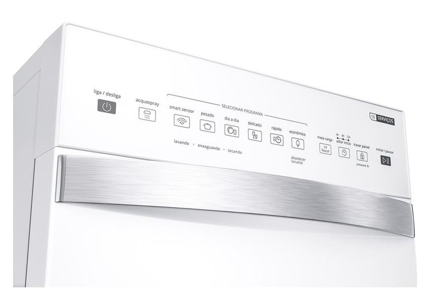 Lava-louças Brastemp 10 Serviços BLF10BB Branca