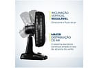 Ventilador de Mesa Mondial Super Turbo - VTX-40 Chrome 40cm 8 Pás 3 Velocidades