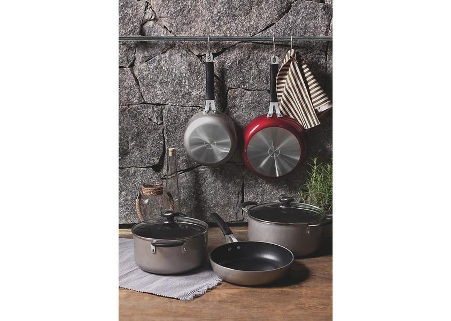 Conjunto de Panelas Tramontina Cordoba 20799/790 - Antiaderente 5 Peças