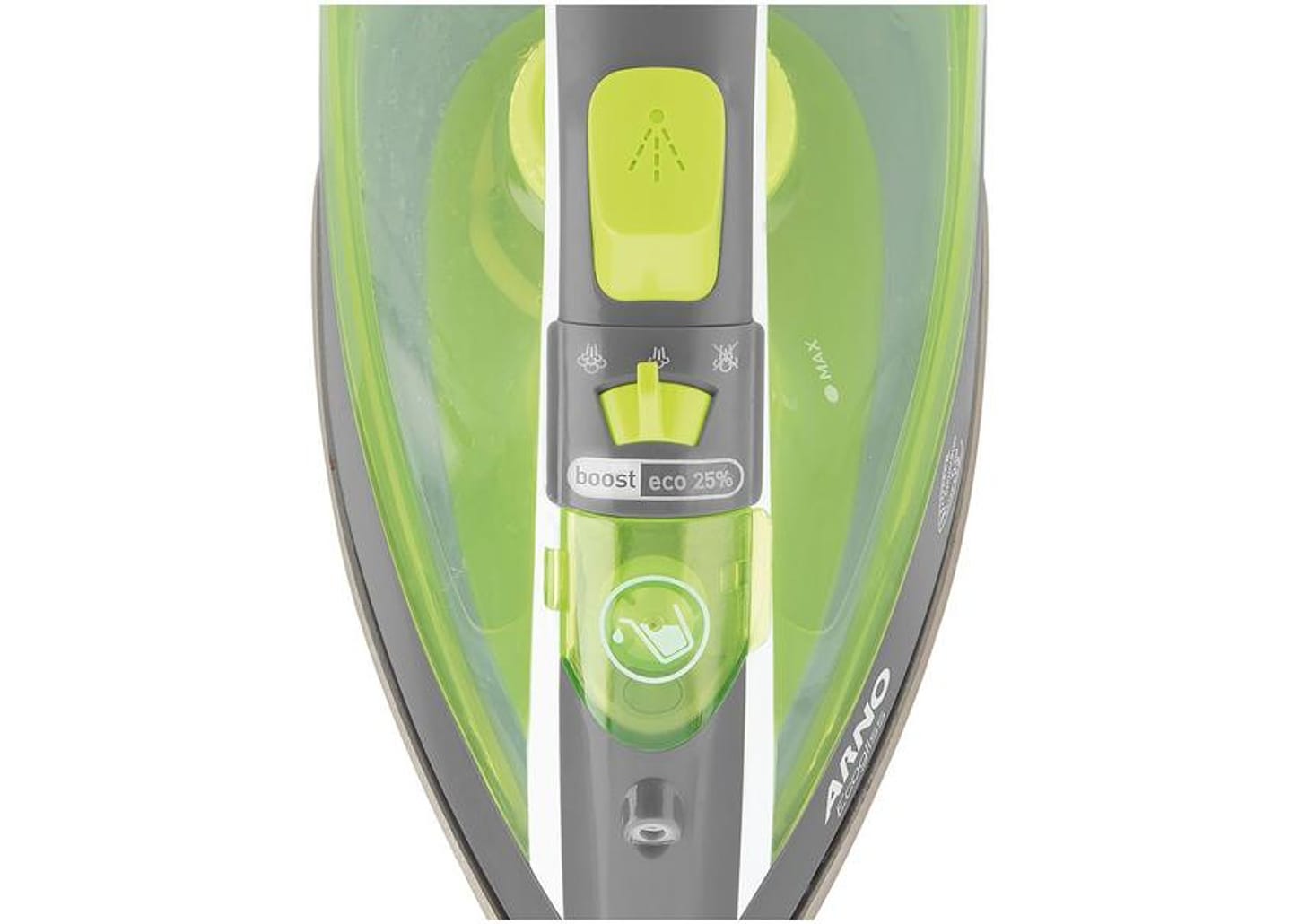 Ferro de Passar Roupa a Vapor e a Seco Arno - Ecogliss FEC1 Verde