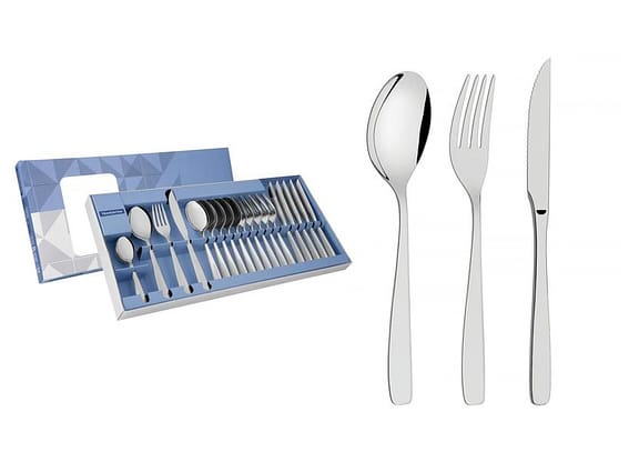 Faqueiro Tramontina Inox Laguna 24 Peças