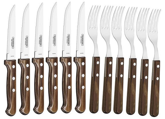 Conjunto de Talheres Tramontina 12 Peças Polywood