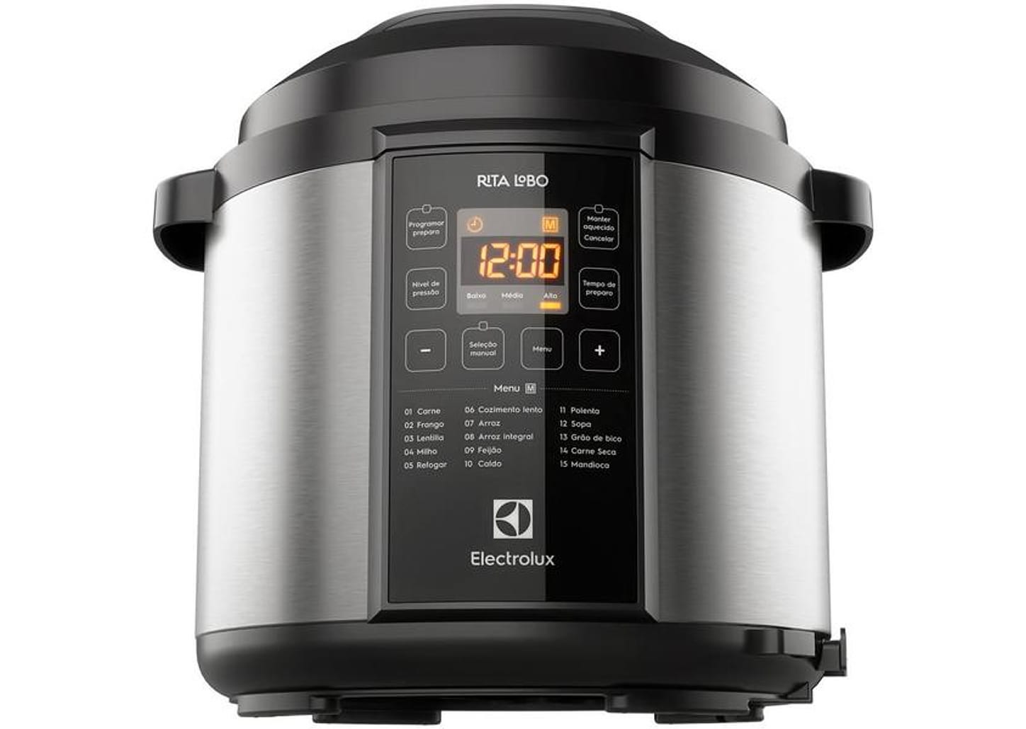 Panela de Pressão Elétrica Electrolux Digital - PCC20 1000W Controle de Temperatura