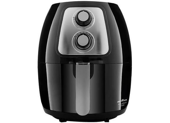 Fritadeira Elétrica sem Óleo/Air Fryer Britânia - BFR21P Preto 3,4L com Timer