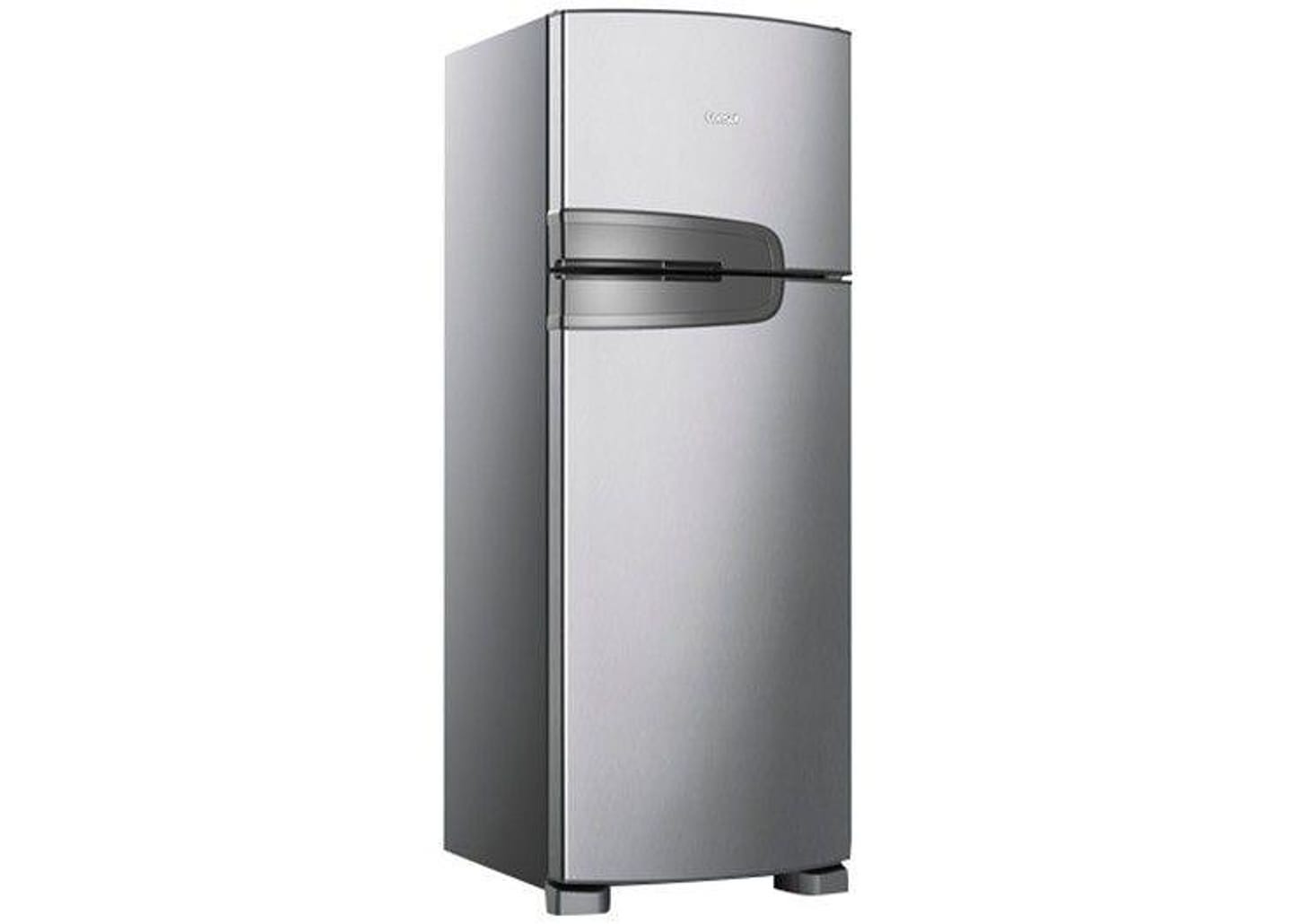 Geladeira Consul Frost Free Duplex 340L Evox com Prateleiras Altura Flex CRM39AKANA 110V